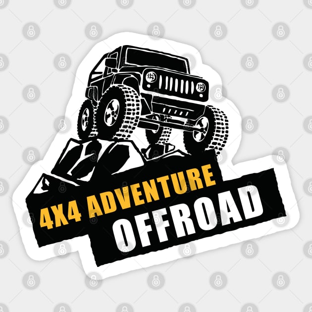 Offroad Adventure Sticker by Jenex